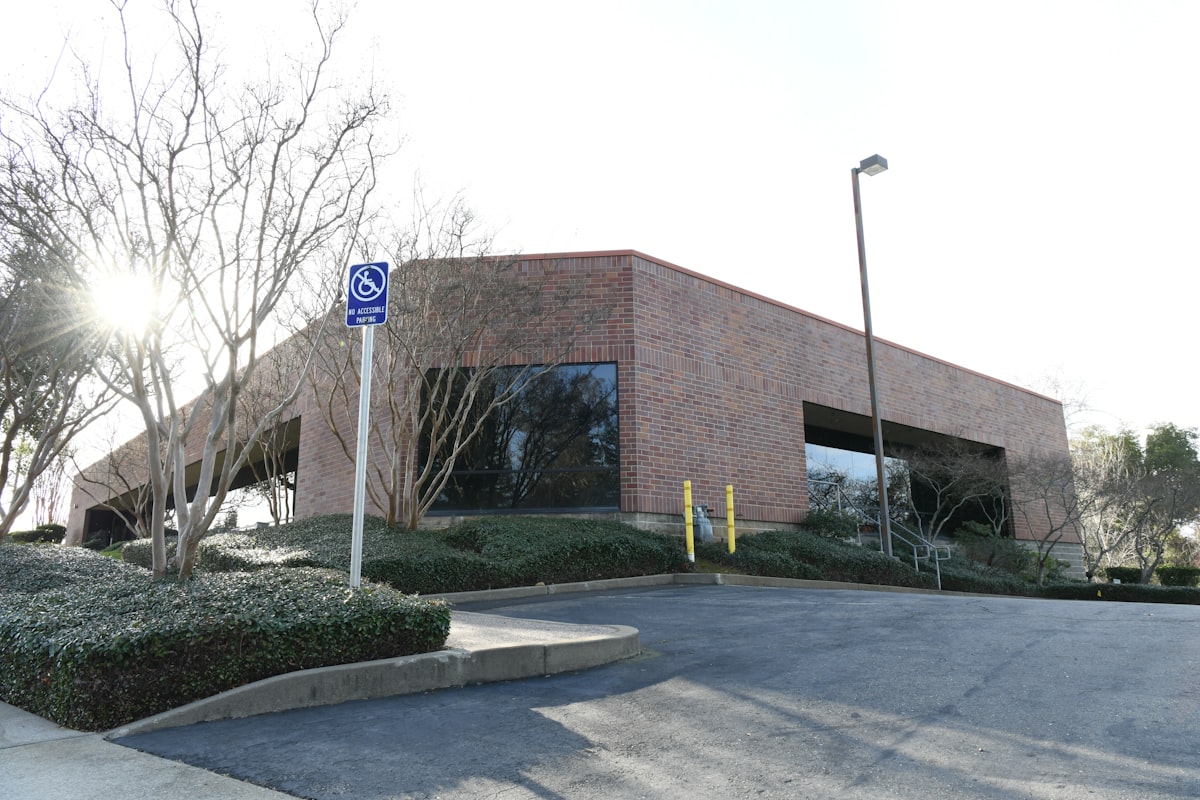 State DMV office building
