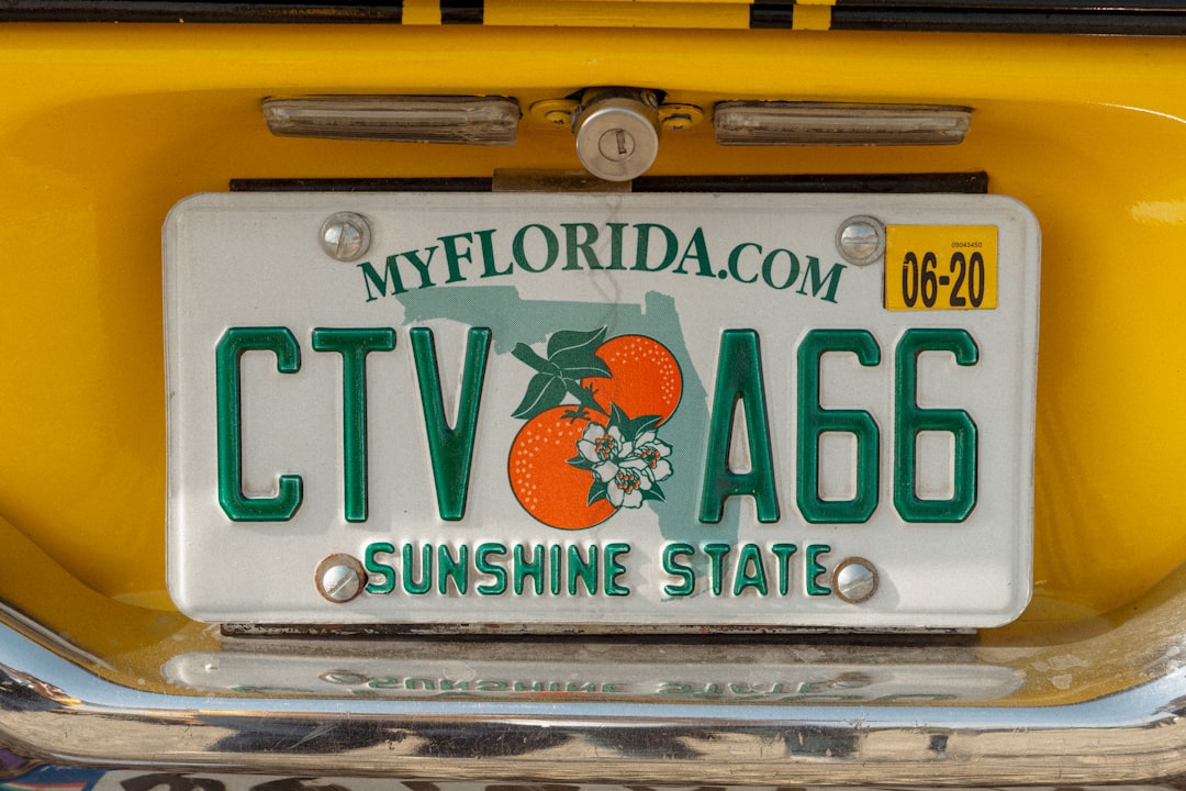 Florida Temporary Tag Rules & Fees for Private Car Sales